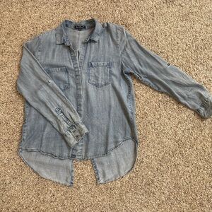 Velvet Heart Blue Button Down Shirt